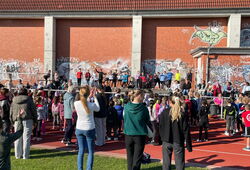 Lauftag 2025: Erwärmung mit der 4a