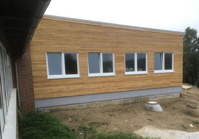 Der neue Anbau mit vier Gruppenräumen